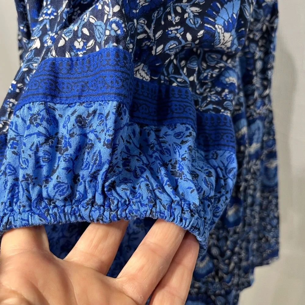 OLD NAVY BOHO PEASANT TOP (a240) - Picture 10 of 14